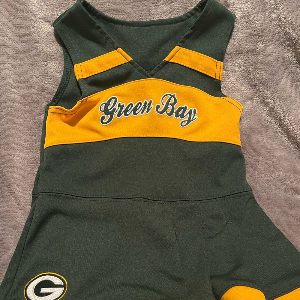 18 month Green Bay Packer pleated outfit.